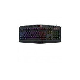 Teclado Gamer Redragon Harpe PRO K503A RGB, Teclado Membrana, Alámbrico, Negro (Español)