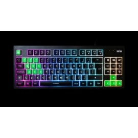 Teclado Gamer VSG Pulsar RGB, Teclado Membrana, Alámbrico, Negro (Español)