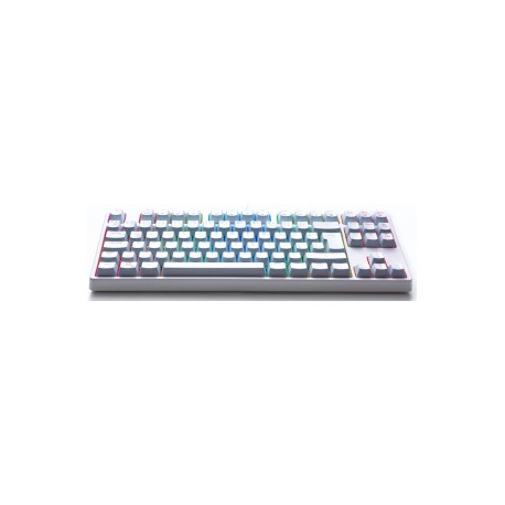 Teclado Gamer VSG Alnitak TKL RGB, Teclado Mecánico, Switch Kailh Blue, Alámbrico, Blanco (Español)