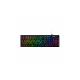 Teclado Gamer HyperX Alloy Origins LED RGB, Teclado Mecánico, HyperX Blue, USB A, Negro (Español)