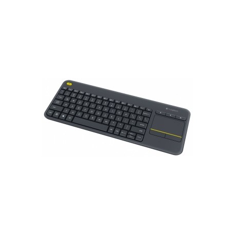 Teclado Logitech Touch K400 Plus, Inalámbrico, USB, Negro (Español)