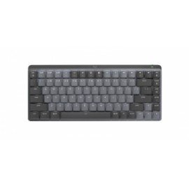 Teclado Logitech MX Mechanical Mini TKL, Inalámbrico, Bluetooth, Grafito (Español)