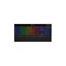 Teclado Gamer Corsair K57 RGB, Inalámbrico, Negro (Español)