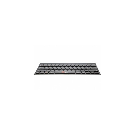 Teclado Qian SHEJI Compacto, Inalámbrico, Bluetooth, Negro (Español)