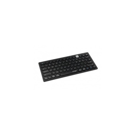 Teclado Kensington K75502ES, Inalámbrico, RF + Bluetooth, Negro (Español)