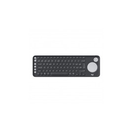 Teclado Logitech K600 TV, Inalámbrico, Bluetooth, Negro (Español)