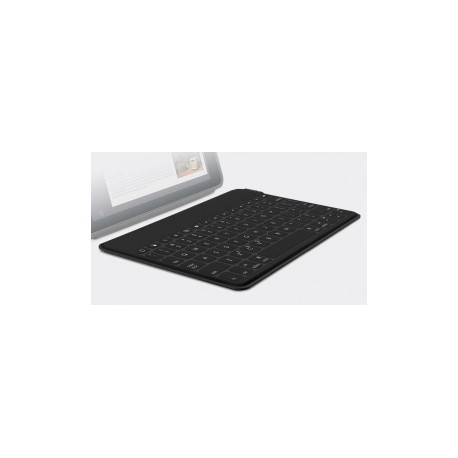 Teclado Logitech Keys-To-Go, Inalámbrico, Bluetooth, Negro (Inglés)