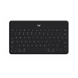 Teclado Logitech Keys-to-Go, Inalámbrico, Bluetooth, Negro (Inglés)