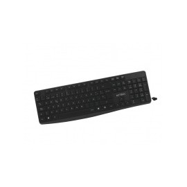 Teclado Acteck TK120, Inalámbrico, USB, Negro