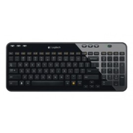 Teclado Logitech MK360, Inalámbrico, USB, Negro (Inglés)