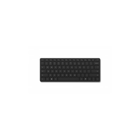 Teclado Microsoft Designer Compact, Inalámbrico, Bluetooth, Negro (Español)