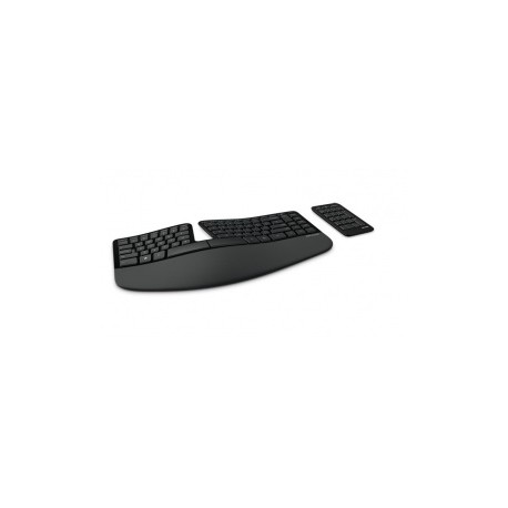 Teclado Microsoft Sculpt Ergonomic for Business, Inalámbrico, USB, Negro (Inglés)