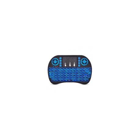 Teclado Gamer BRobotix 963814 RGB LED, Inalámbrico, Negro