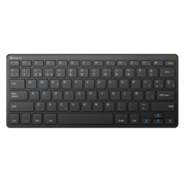 Teclado Steren COM-670, Inalámbrico, Bluetooth, Negro (Español)