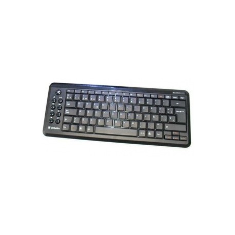 Teclado Verbatim 98110, Inalámbrico, Negro (Español)