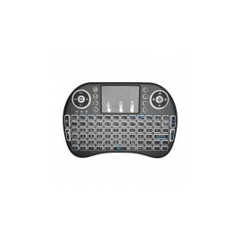 Teclado Redlemon 63878, Inalámbrico, MicroUSB, Negro (Inglés)