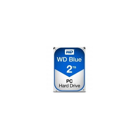 Disco Duro Interno Western Digital WD Blue 3.5'', 2TB, SATA III, 6 Gbit/s, 5400RPM, 64MB