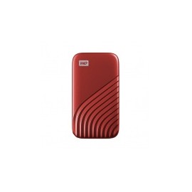 SSD Externo Western Digital WD My Passport, 1TB, USB 3.2, Rojo