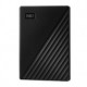 Disco Duro Externo Western Digital WD My Passport, 2TB, USB 3.2, Negro