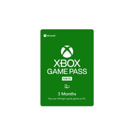Xbox Game Pass, 3 Meses, PC ― Producto Digital Descargable