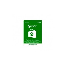 Xbox Gift Card / Tarjeta de Regalo, $200 ― Producto Digital Descargable