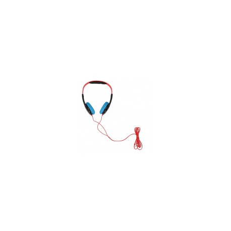 OEM Audífonos para Niños SY-KID, Alámbrico, 1.2 Metros, 3.5mm, Negro/Azul/Rojo