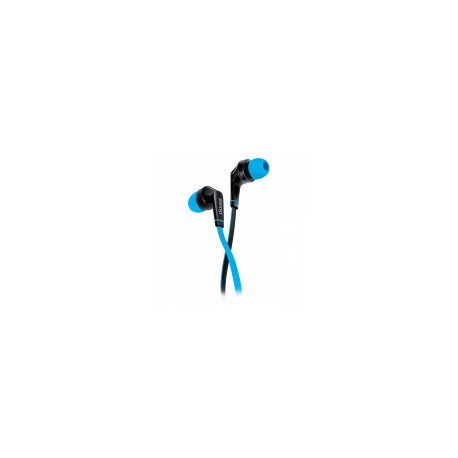iSound Audífonos Intrauriculares Con Micrófono EM-60, Alámbrico, 3.5mm, Azul