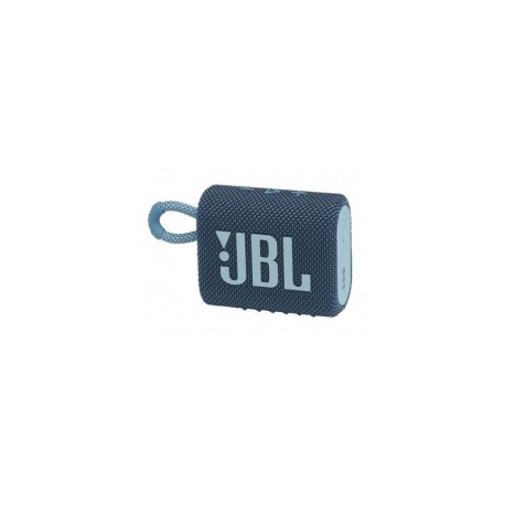 JBL Bocina Portátil Go 3, Bluetooth, Inalámbrico, 4.2W RMS, Azul - Resistente al Agua