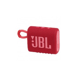 JBL Bocina Portátil Go 3, Bluetooth, Inalámbrico, 4.2W RMS, Rojo - Resistente al Agua
