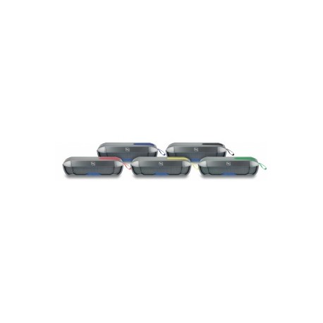Necnon Bocina Portátil NB-05W, Bluetooth, Inalámbrico, 2.0 Canales, 30W, USB, Azul - Resistente al Agua