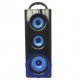 BRobotix Bocina Portátil KS-432, Alámbrico, 10W RMS, USB, Azul/Negro