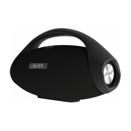 Ghia Bocina Portátil BX900, Bluetooth, Inalámbrico, 2.1 Canales, 34W, USB, Negro - Resistente al Agua