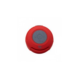Necnon Bocina Portátil NB-03W PRO, Bluetooth, Inalámbrico, 3W RMS, Rojo - Resistente al Agua