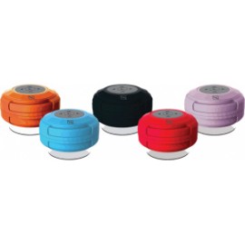 Necnon Bocina Portátil NB-03W PRO, Bluetooth, Inalámbrico, 3W RMS, Naranja - Resistente al Agua