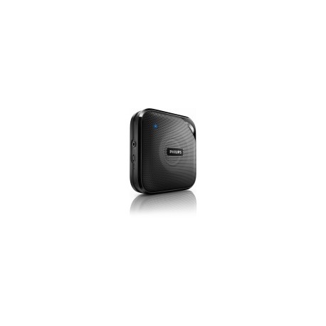 Philips Bocina Portátil BT2500, Bluetooth, Alámbrico/Inalámbrico, 3W, USB/3.5mm, Negro