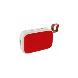 Steren Mini Bocina Portátil BOC-832, Bluetooth, Inalámbrico, 3W RMS, USB, Rojo/Blanco