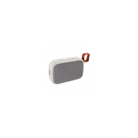 Steren Mini Bocina Portátil BOC-832, Bluetooth, Inalámbrico, 3W RMS, USB, Gris/Blanco