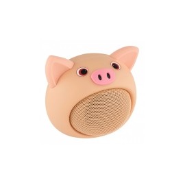 Steren Bocina Portátil BOC-869C, Bluetooth, Inalámbrico, 3W RMS, USB, Cerdito