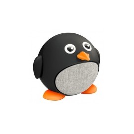 Steren Bocina Portátil BOC-869P, Bluetooth, Inalámbrico, 3W RMS, USB, Pingüino