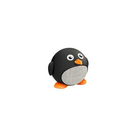 Steren Bocina Portátil BOC-869P, Bluetooth, Inalámbrico, 3W RMS, USB, Pingüino