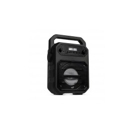 STF Mobile Bocina Portátil Joy, Bluetooth, Inalámbrico/Alámbrico, 9W RMS, Negro