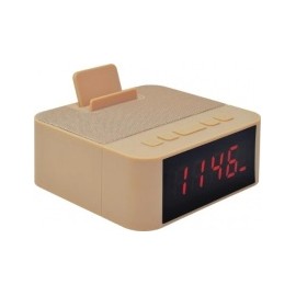 Necnon Bocina Portátil NB-04A, Bluetooth, Inalámbrico, 5W RMS, USB 2.0, Marrón