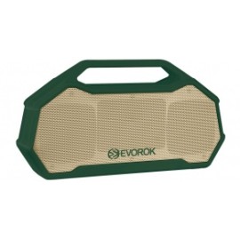Evorok Bocina Portátil Trailblazer, Bluetooth, Inalámbrico, 5W RMS, Verde - Resistente al Agua