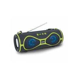 Misik Bocina Portátil MS210, Bluetooth, Alámbrico/Inalámbrico, USB/3.5mm, Verde