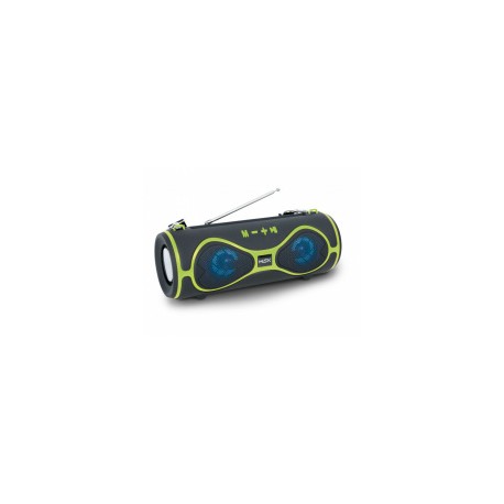 Misik Bocina Portátil MS210, Bluetooth, Alámbrico/Inalámbrico, USB/3.5mm, Verde
