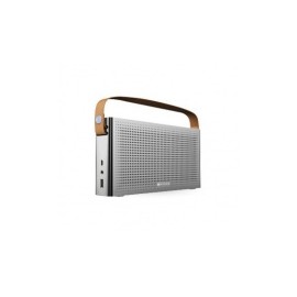 Naceb Bocina Portátil NA-0301, Bluetooth, Inalámbrico, 3.5mm, Plata