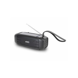 Misik Bocina Portátil MS206, Bluetooth, Inalámbrico, USB, Negro