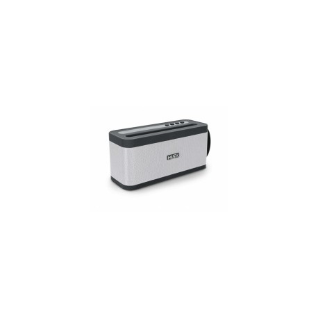 Misik Bocina Portátil MS203, Bluetooth, Inalámbrico, USB, Gris