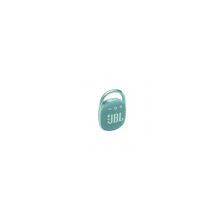 JBL Bocina Portátil Clip 4, Bluetooth, Inalámbrico, 5W RMS, USB, Turquesa - Resistente al Agua