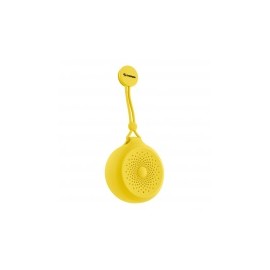 Steren Bocina Portátil Shower, Bluetooth, Inalámbrico, 3W RMS, USB, Amarillo